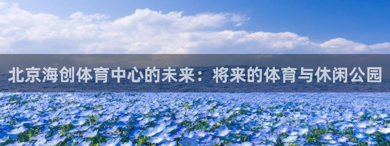 海南意昂体育4：北京海创体育中心的未来：将来的体育与