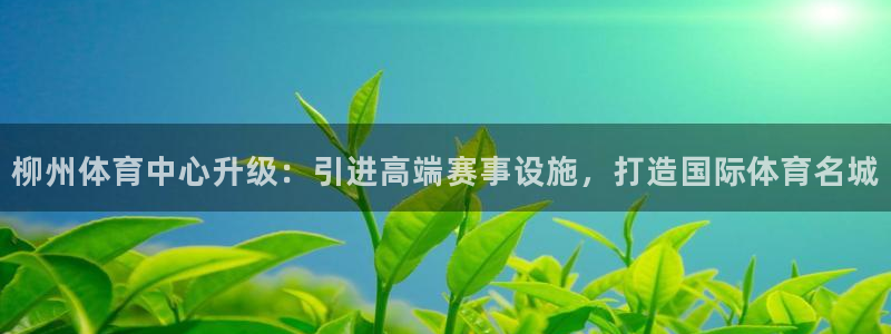 意昂4娱乐首页网站大全：柳州体育中心升级：引进高端赛事设施，